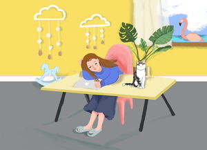 温馨小故事哄女朋友