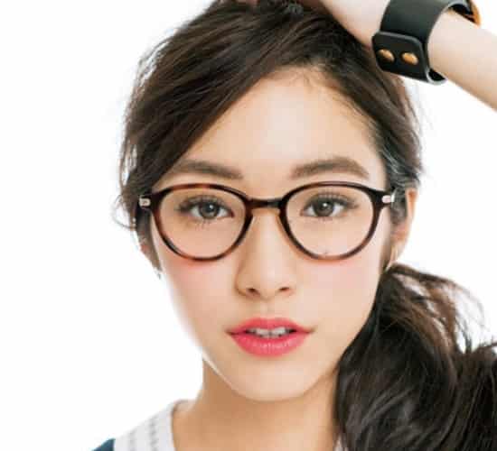 女生眼镜