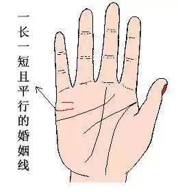 掌纹婚姻线