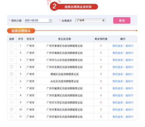 广东婚姻登记预约官网