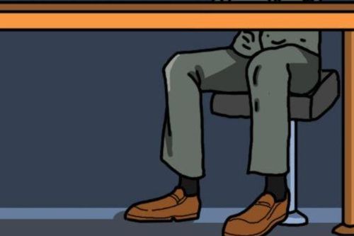 男人抖腿的心理学暗示 一边说话一边抖腿心理