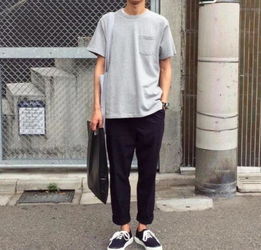 男生干净阳光的穿搭 男生穿搭温柔慵懒风格