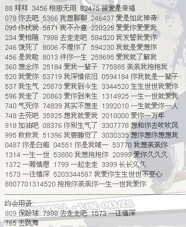 男生说1210什么意思 男生1216数字爱情含义