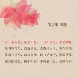 给情人表白最撩人的诗词 很甜很撩的古诗