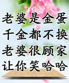 老婆地位高的句子 感谢老婆的唯美句子