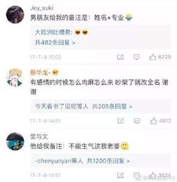 适合给女朋友的备注 女朋友专属特殊昵称